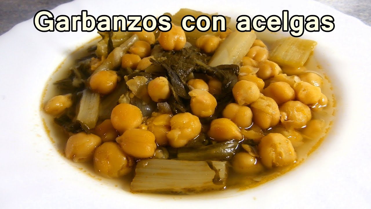 garbanzos con acelgas y huevo duro