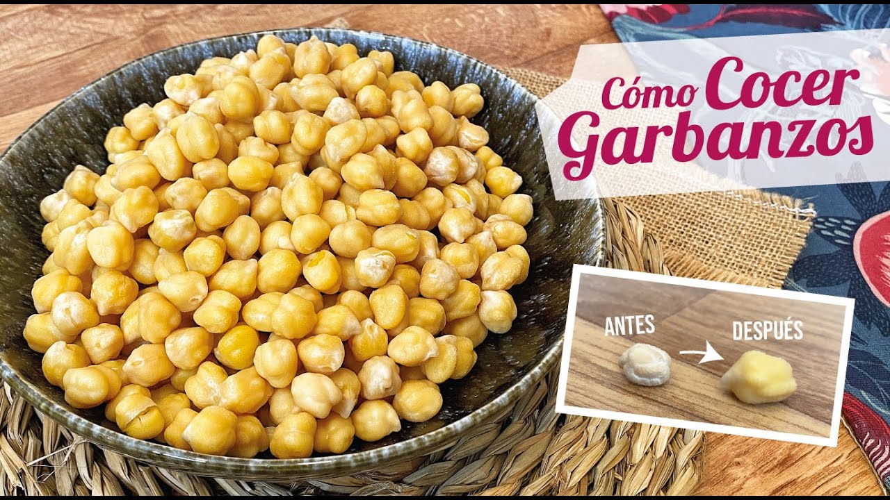 hay que cocer los garbanzos de bote