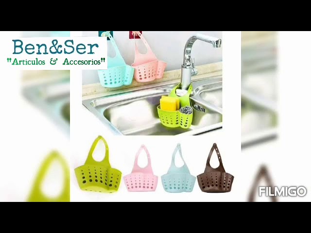 ideas para guardar estropajo