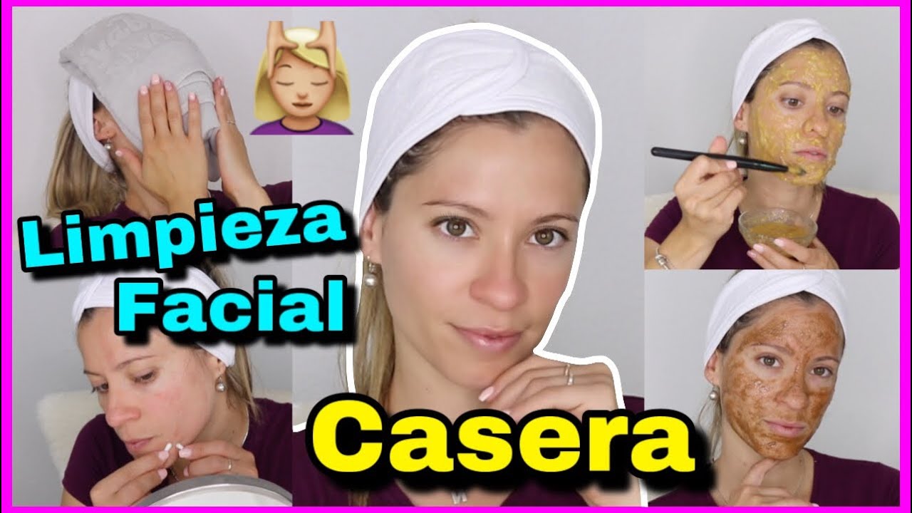 limpieza facial profunda en casa con productos naturales