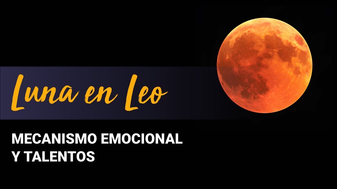 luna en leo mujer