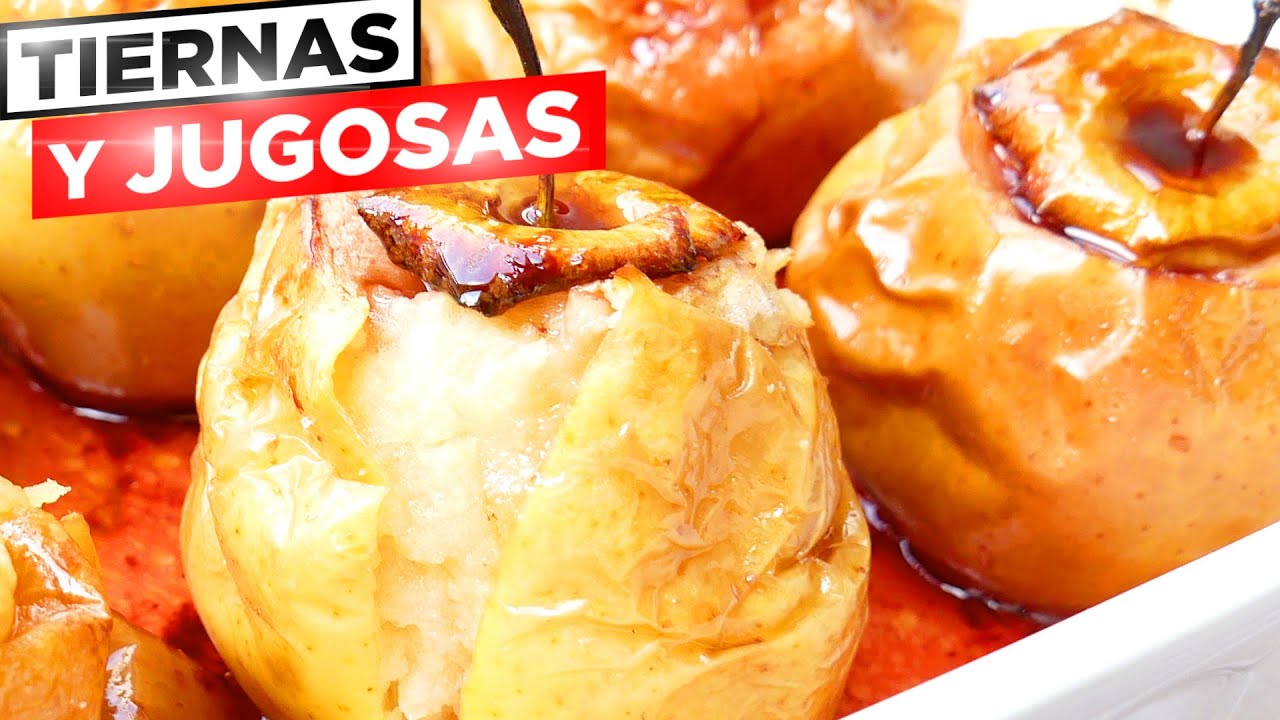 manzanas asadas saludables