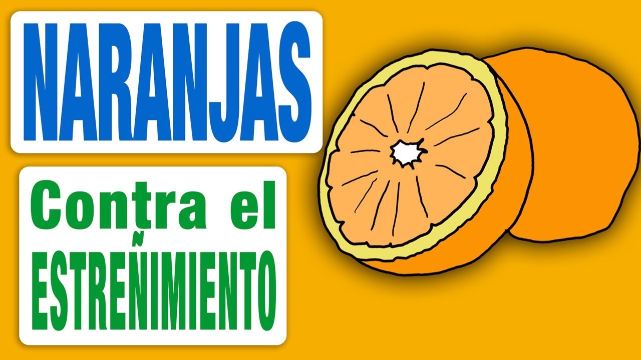 naranjas para el estreñimiento