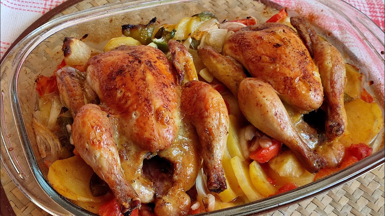 picantones al horno directo al paladar
