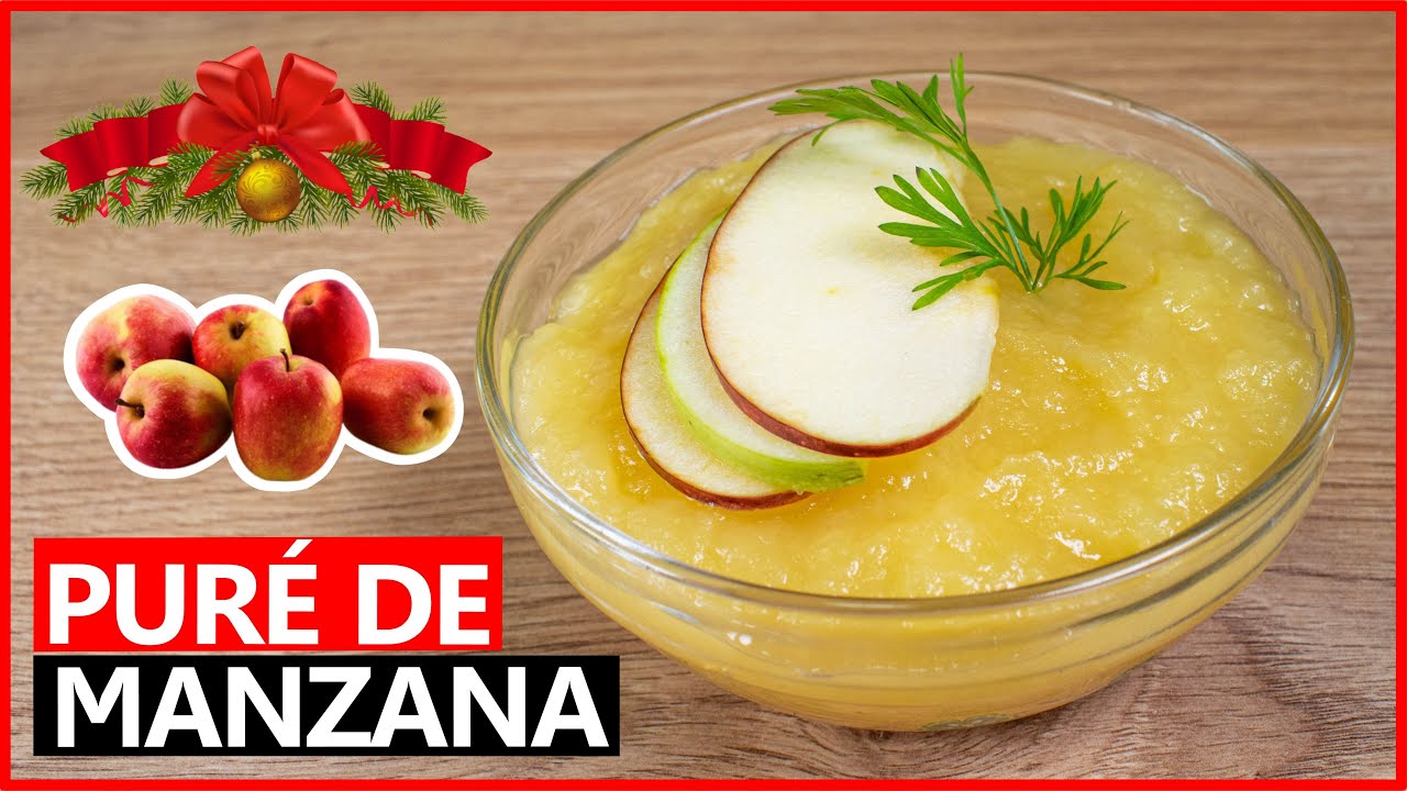 receta puré de manzana para cerdo