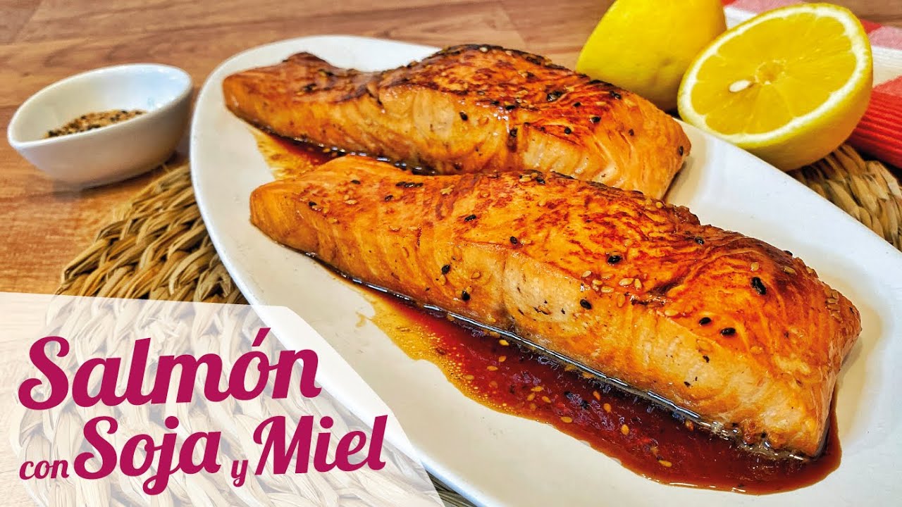 salmón con salsa de soja arguiñano