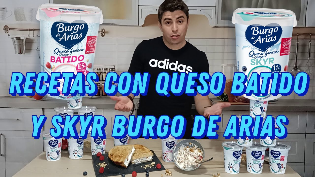 salsa con queso batido