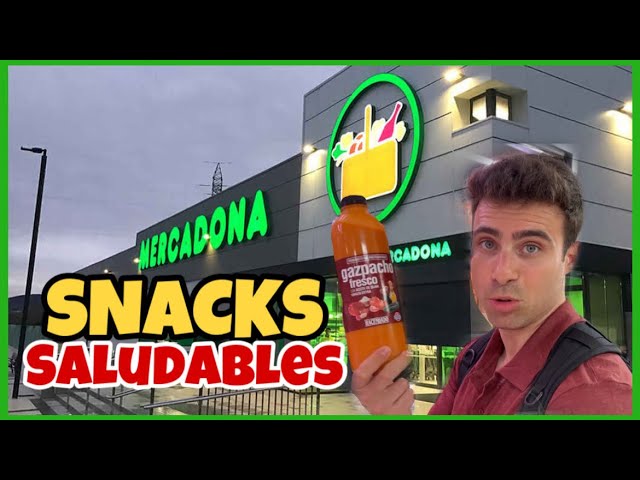 snacks bajos en calorías mercadona