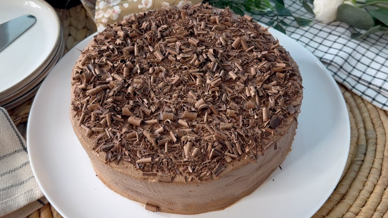 tarta de chocolate con bizcochos de soletilla sin horno