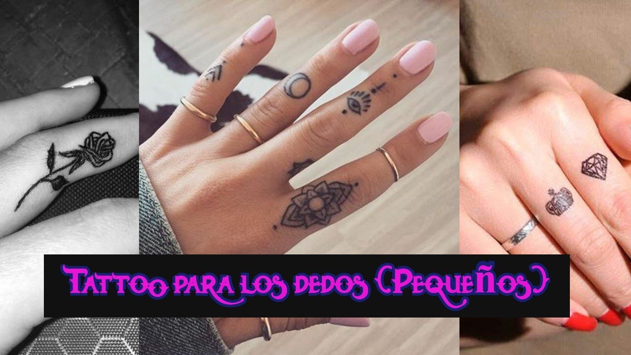 tattoo en los dedos