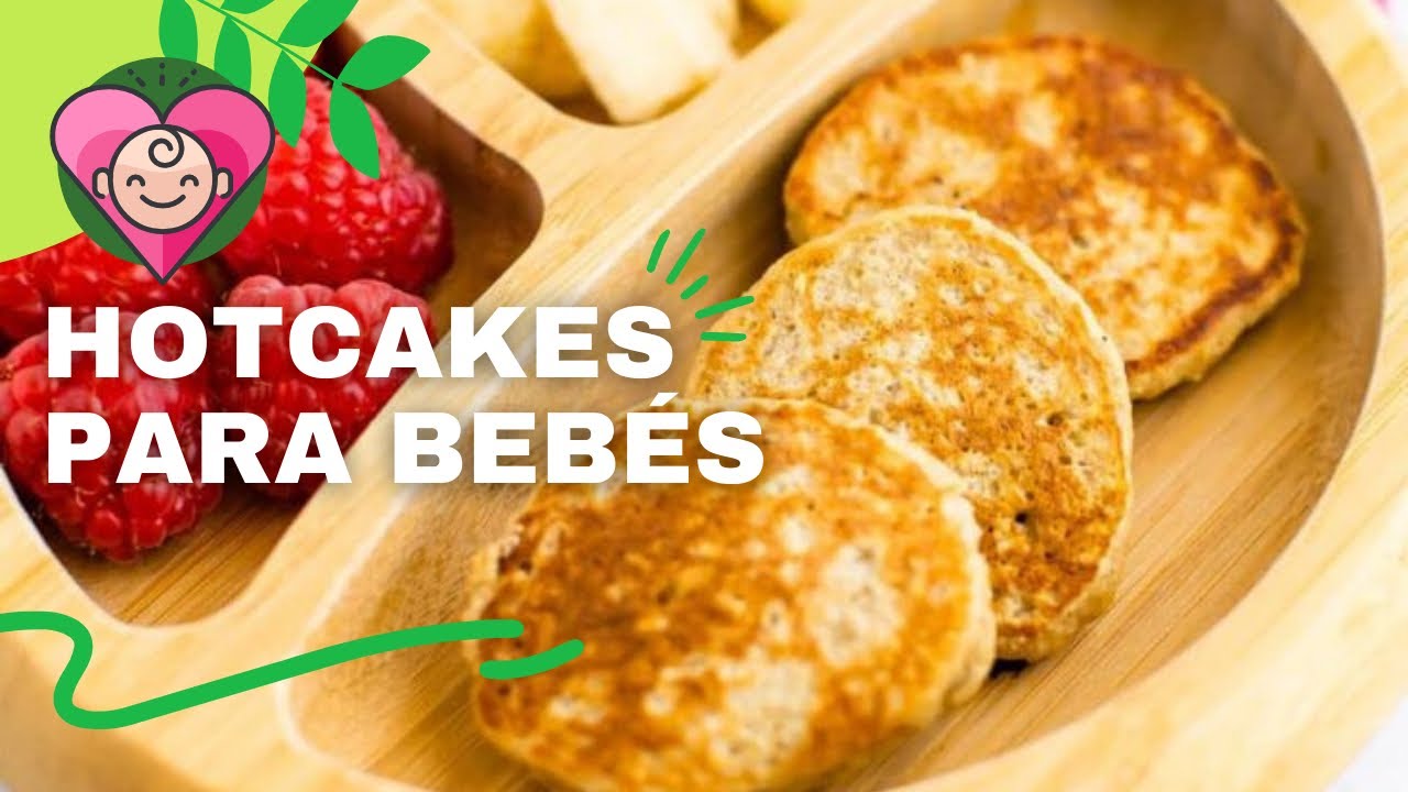 tortitas avena y platano bebe