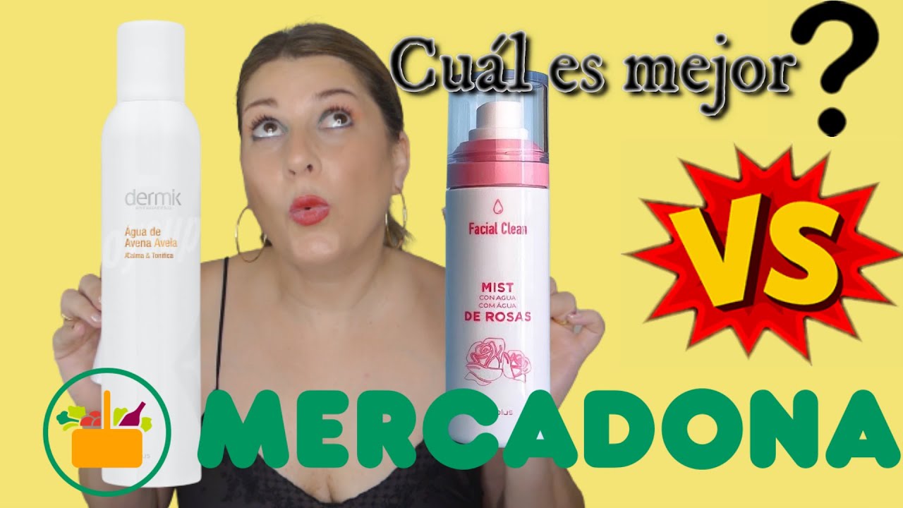 agua de rosas mercadona para la cara
