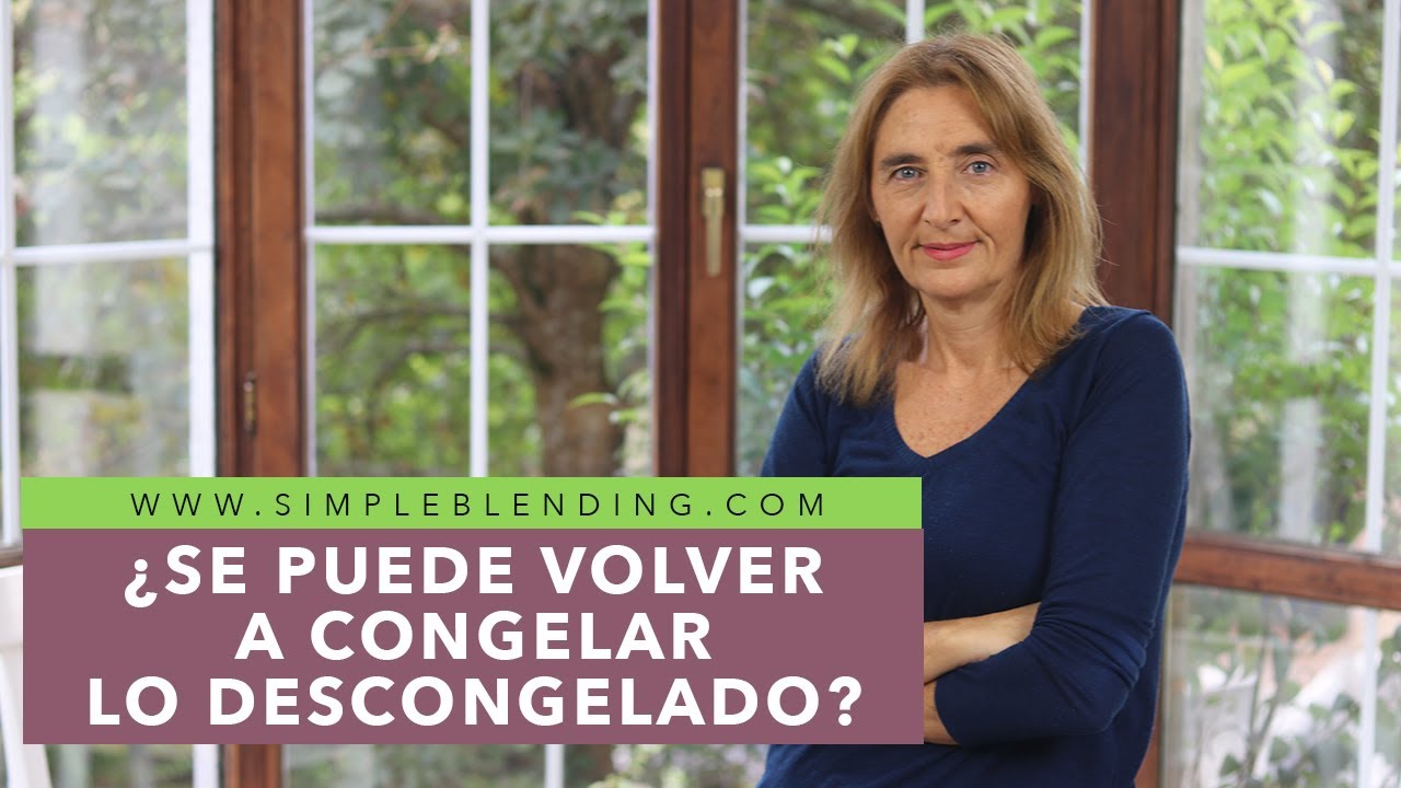 alimentos descongelados y vueltos a congelar