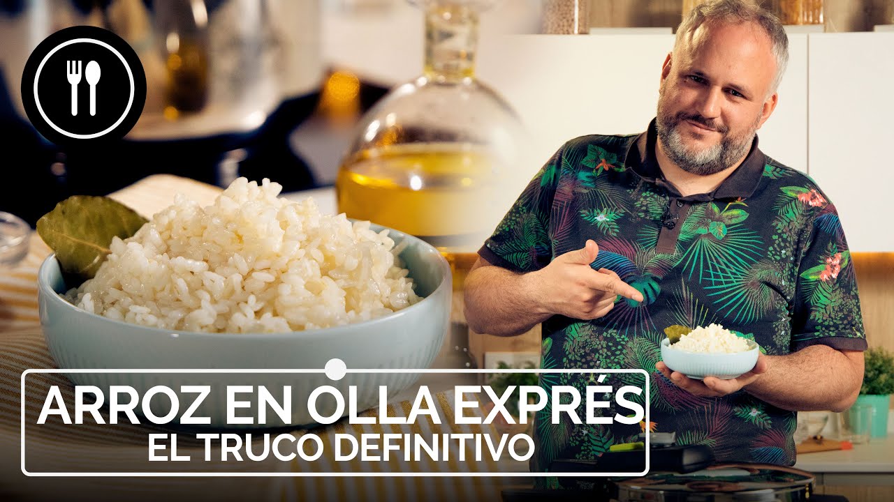 arroz blanco olla rapida