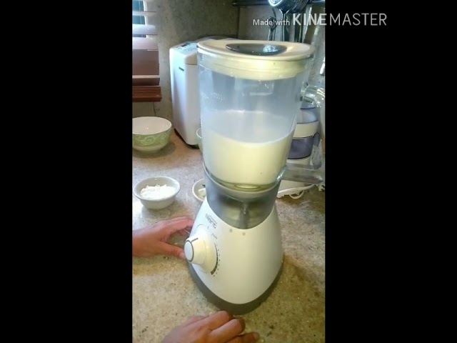 bechamel con batidora