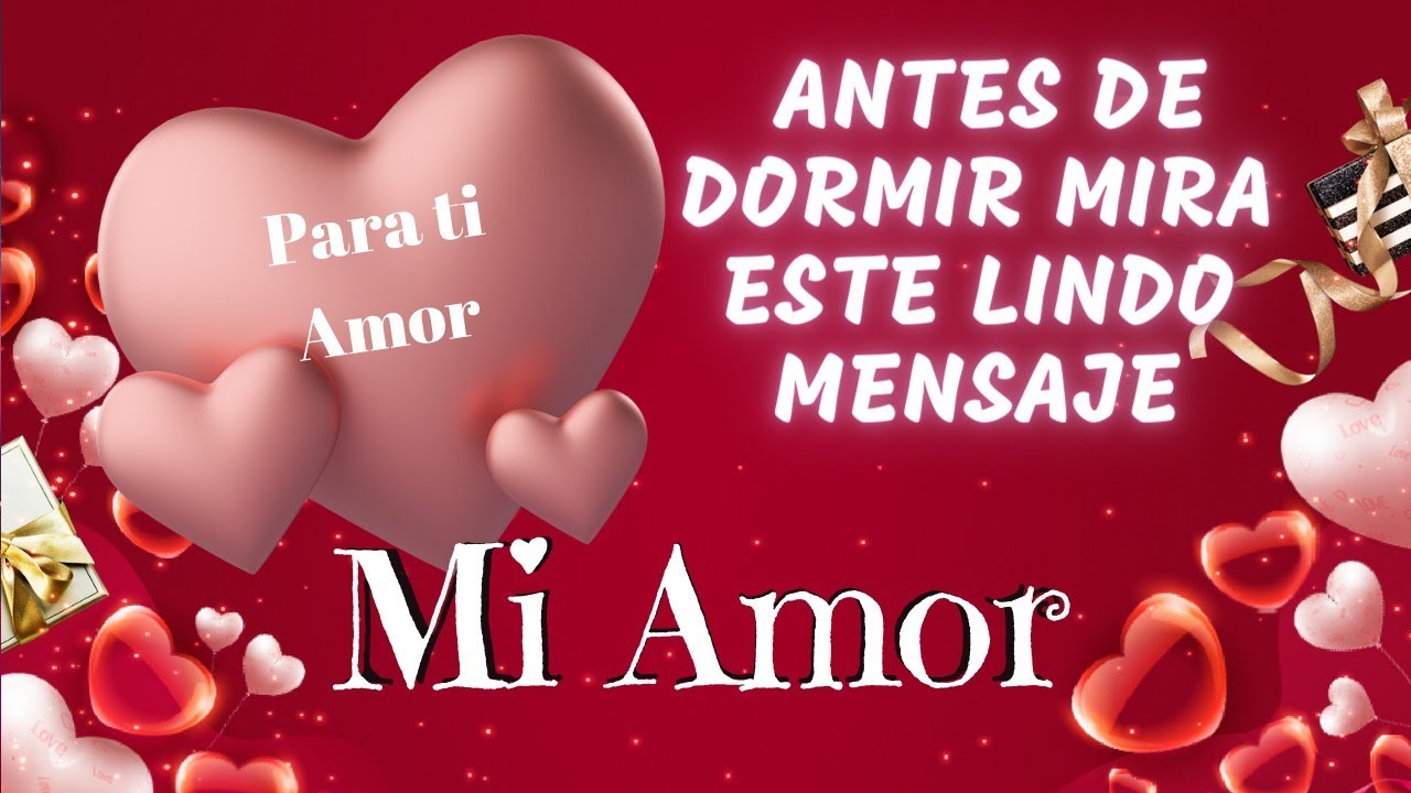 buenas noches ami novio