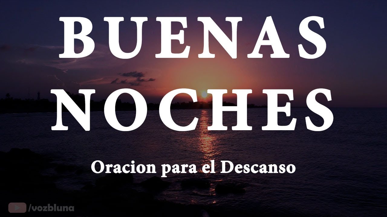 buenas noches descanso