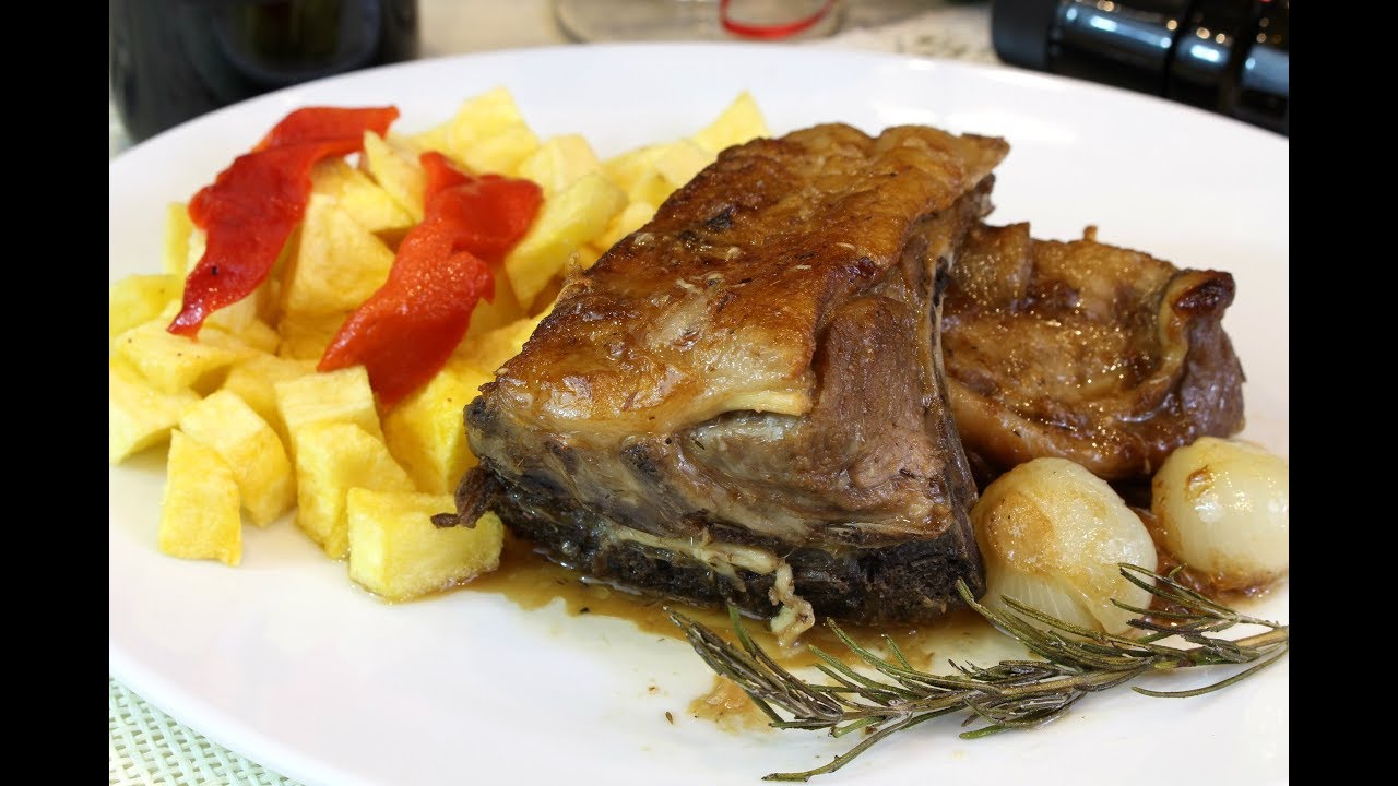 cabeza de cordero a la cazuela