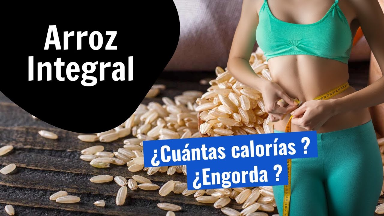 calorias arroz integral crudo