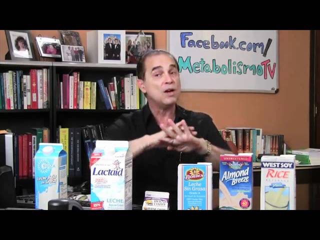 calorías leche desnatada sin lactosa