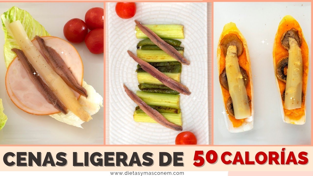 cenar espárragos blancos adelgaza