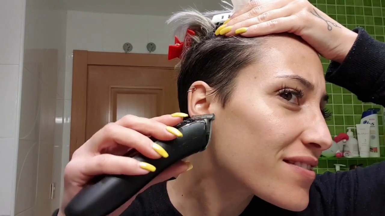 chicas pelo rapado