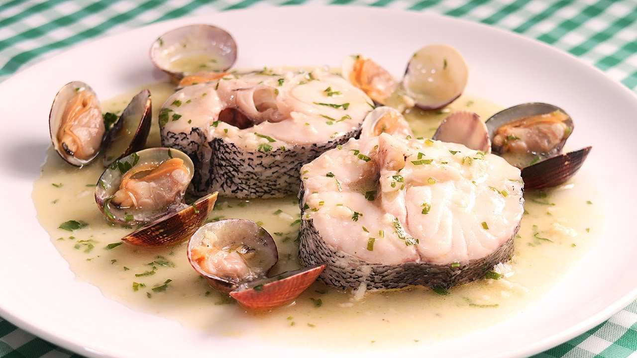 cocina con carmen merluza en salsa verde