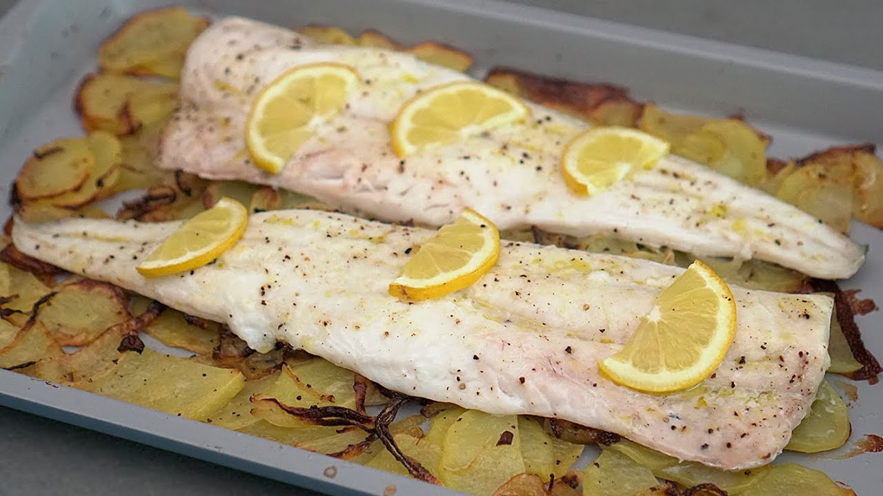 cola de merluza al horno con patatas