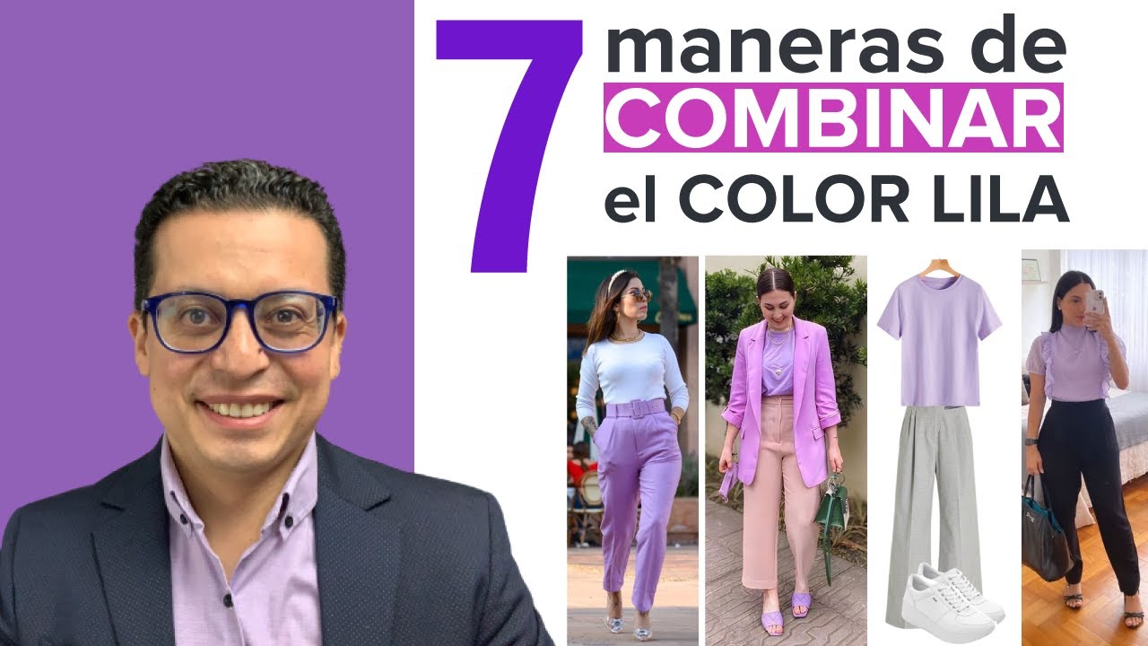 combinar color lila claro