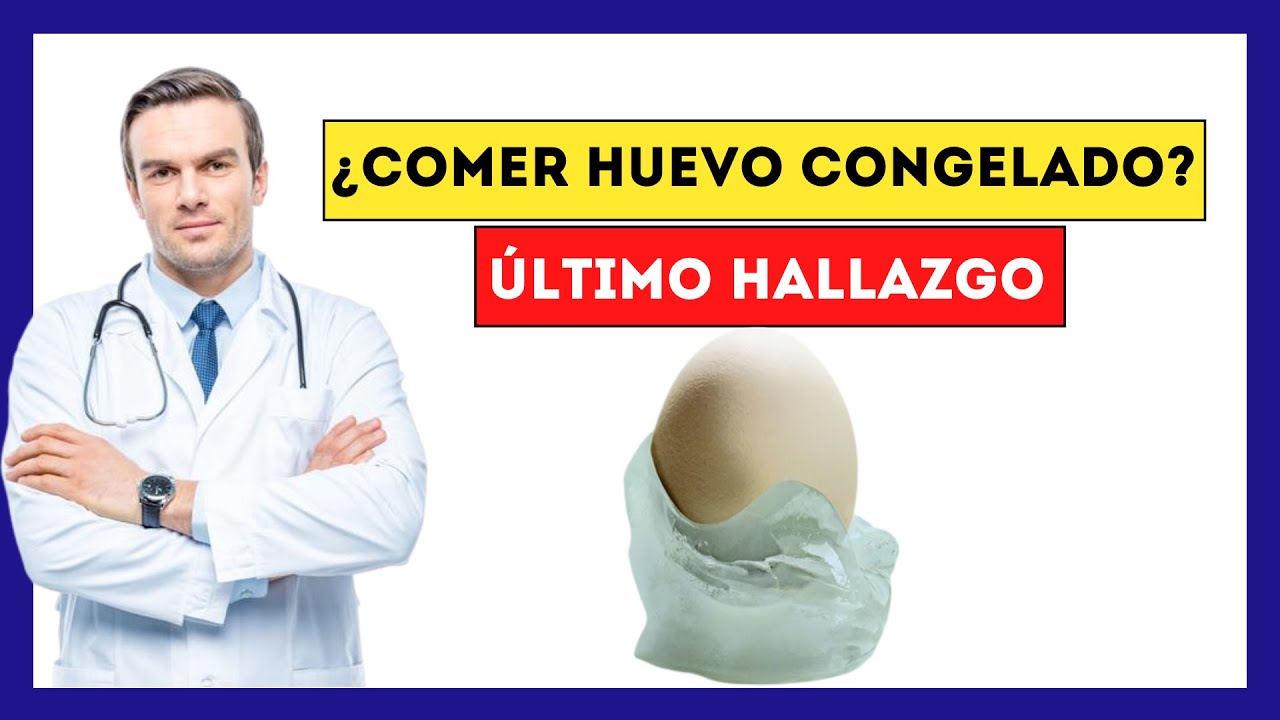 como descongelar huevos crudos