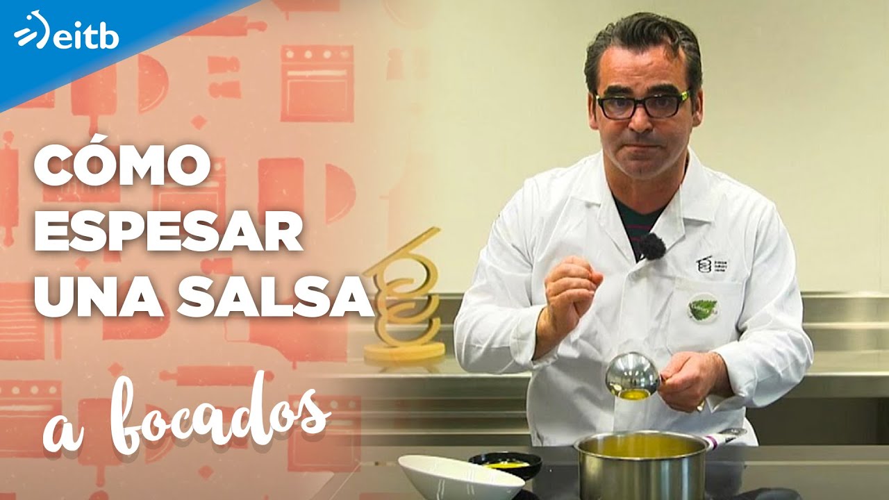 como espesar una salsa sin harina