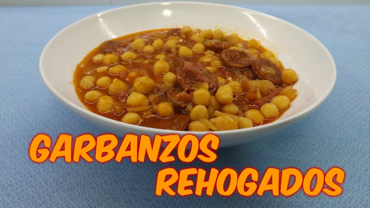 como preparar garbanzos de bote
