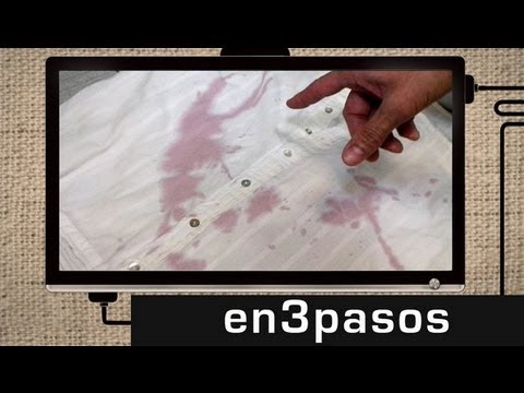 como se quitan las manchas de vino en ropa blanca