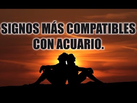 compatibilidad con el signo acuario