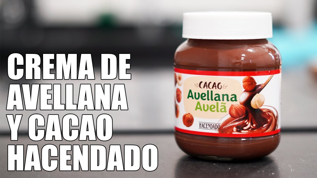crema de avellanas mercadona