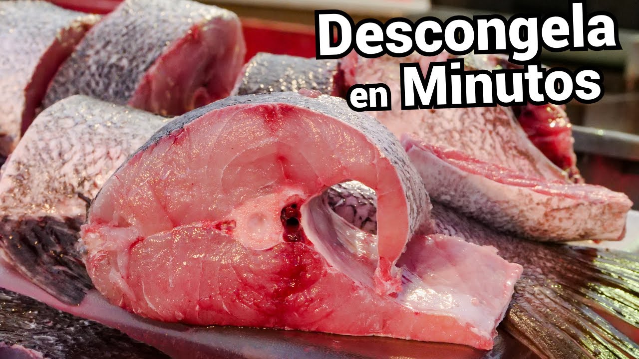 descongelar pescado en leche