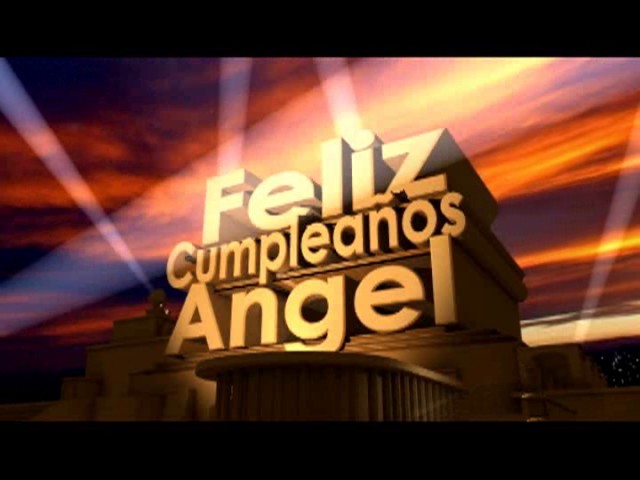 feliz cumpleanos angel