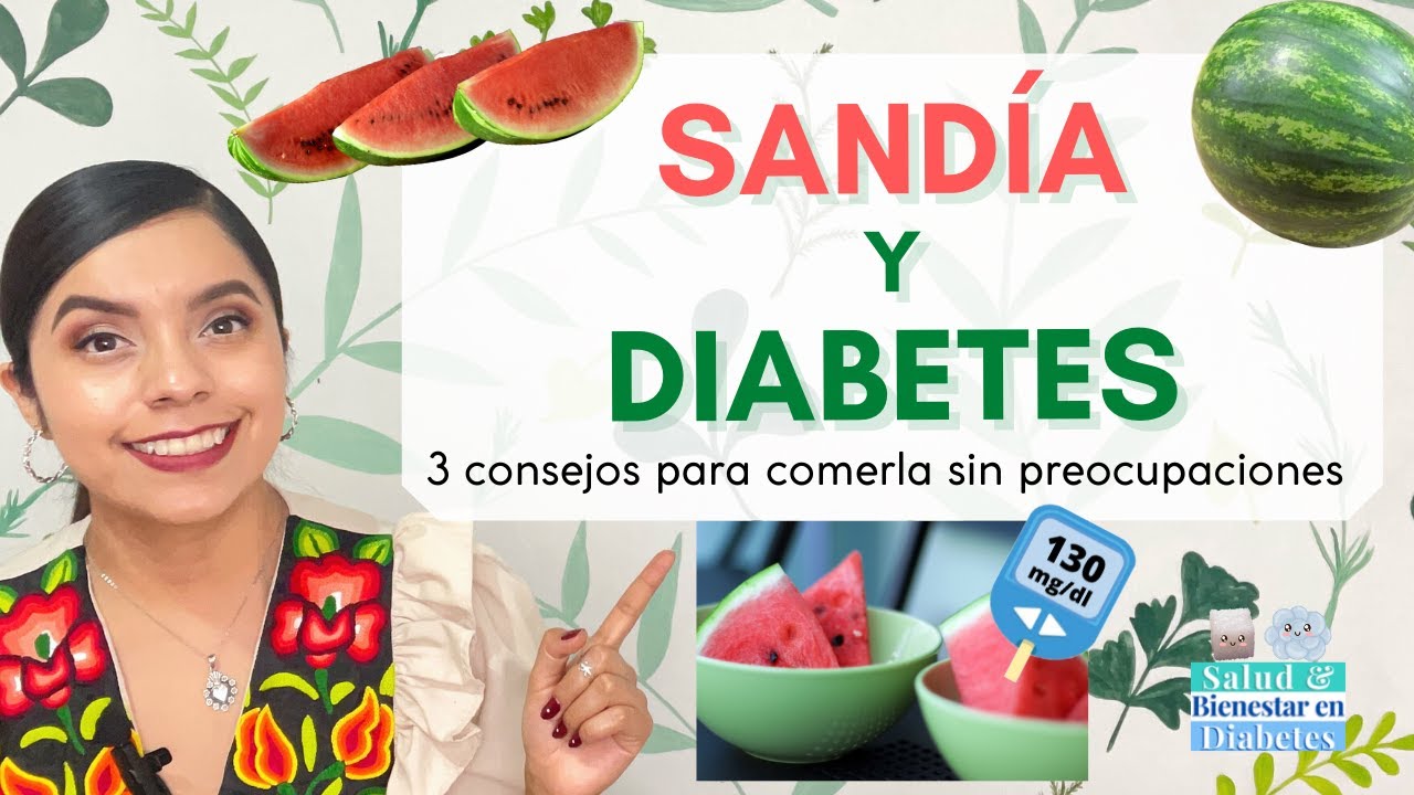 indice glucemico sandia y melon