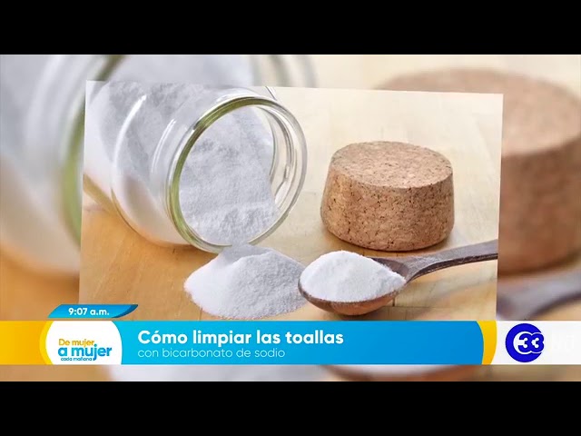 lavar toallas con bicarbonato