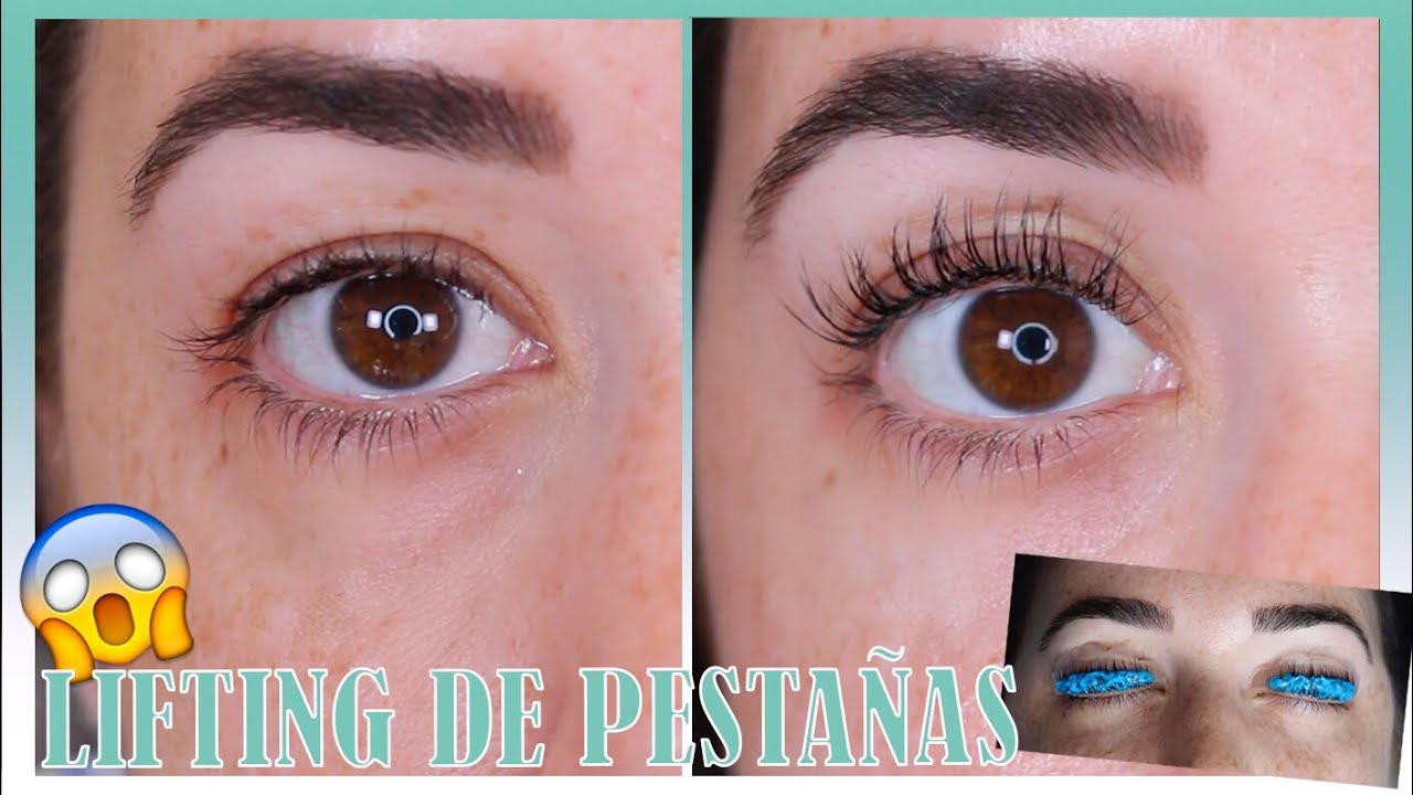 lifting de pestañas antes y despues