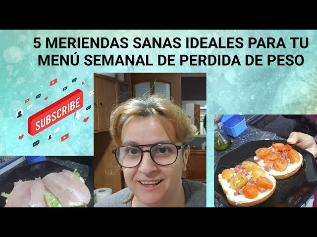 meriendas para perder peso