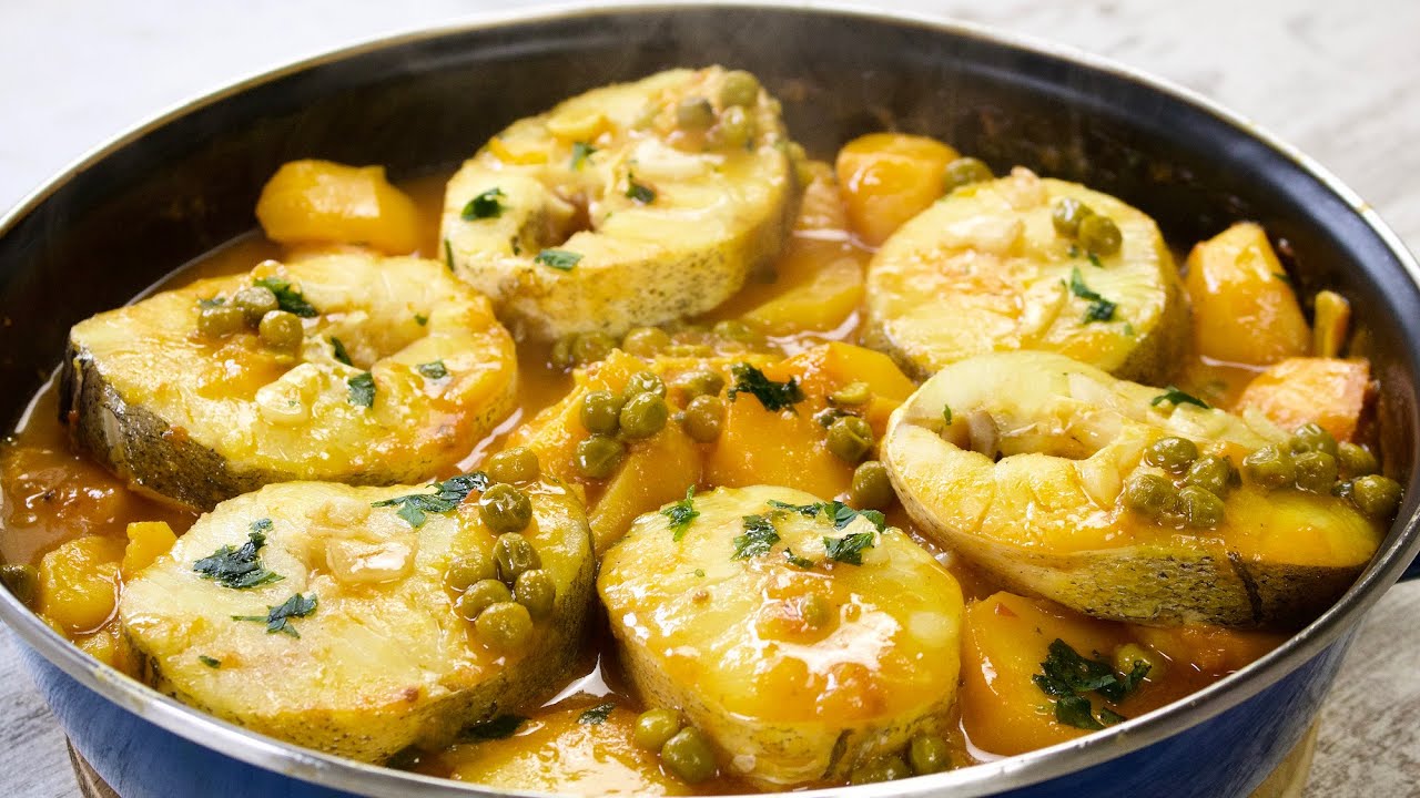 merluza a la cazuela en horno