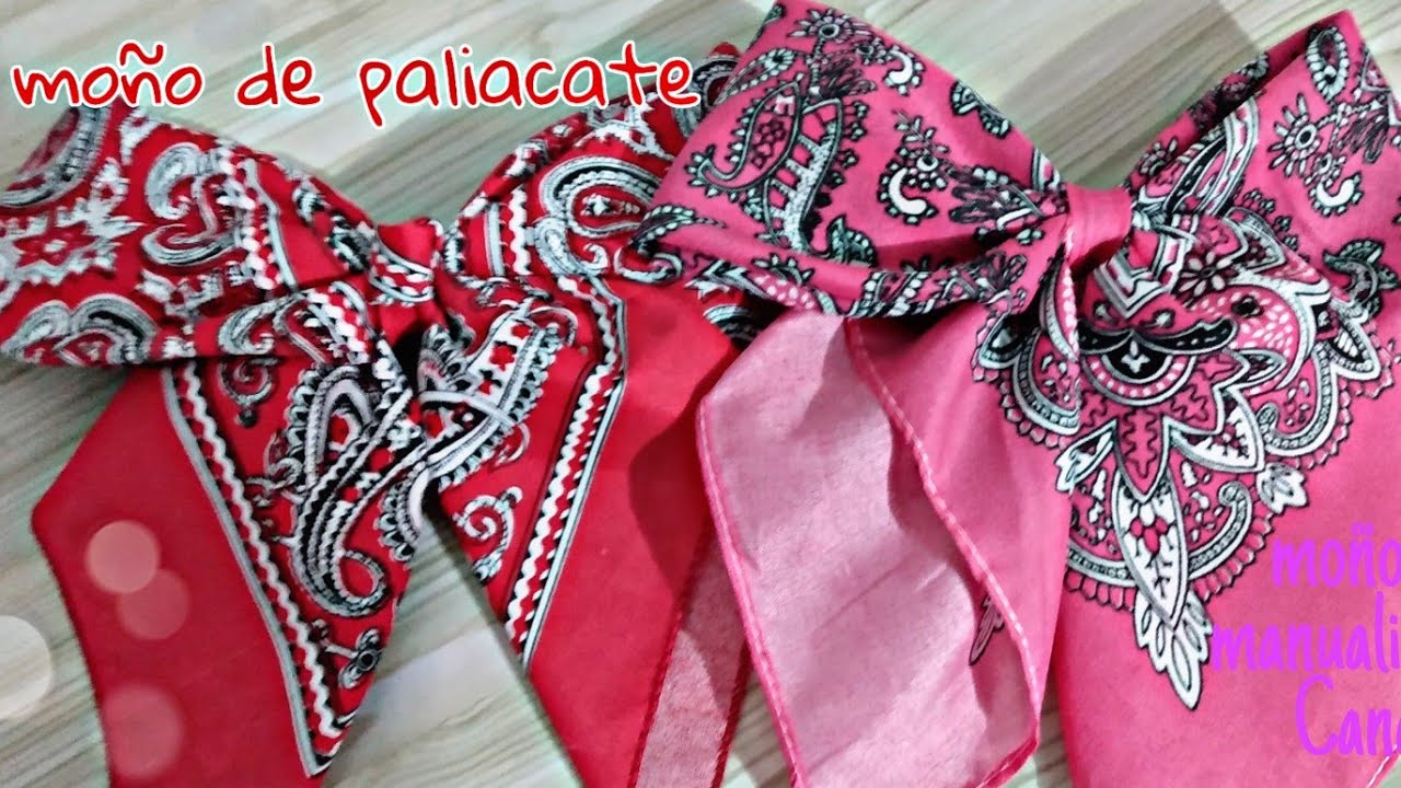 moño con pañuelo paso a paso