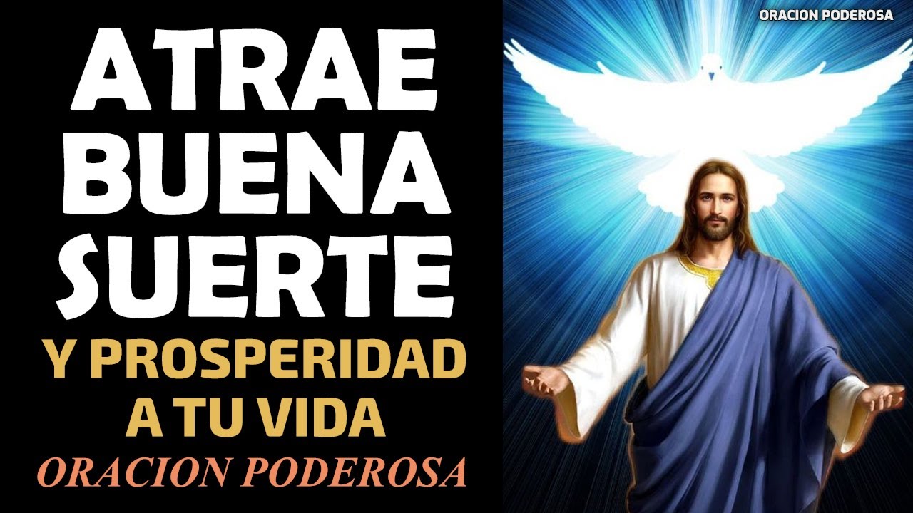 oraciones para atraer la buena suerte