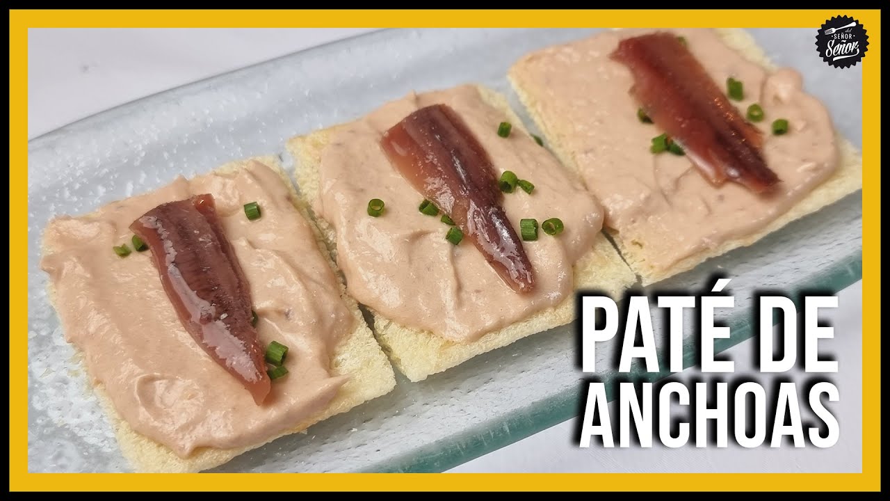 paté de anchoas con quesitos
