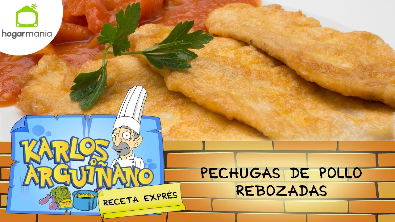 pechugas empanadas arguiñano