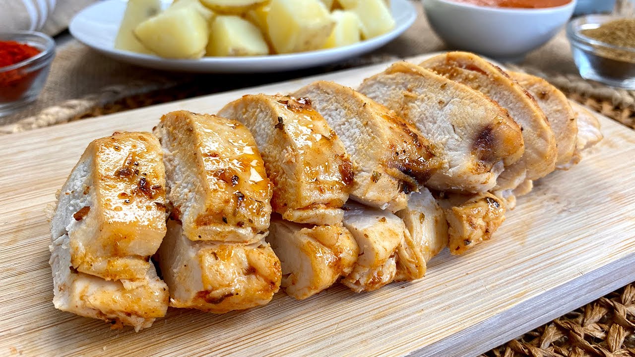 pechugas jugosas al horno