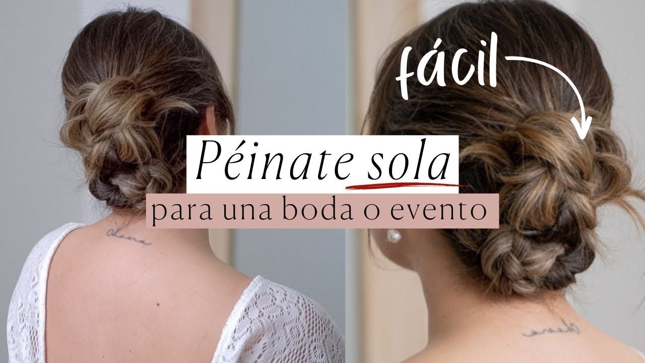 peinado desenfadado para boda