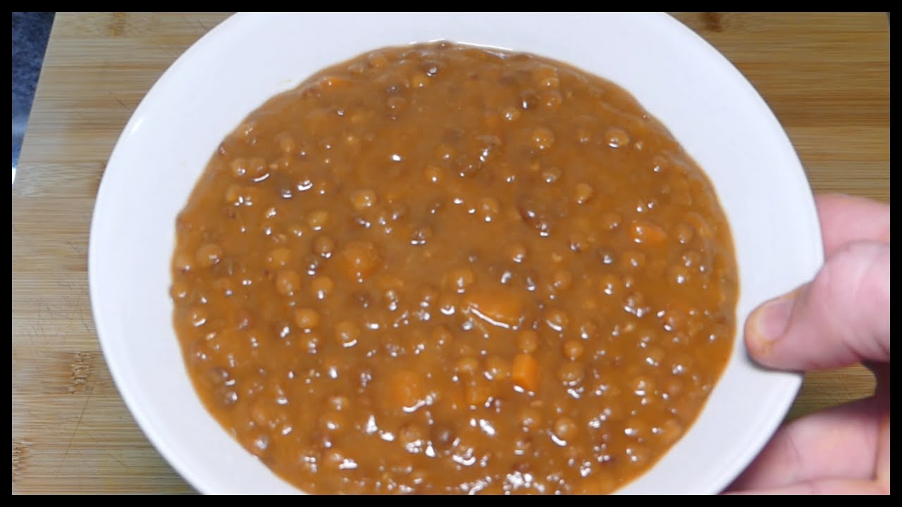 proporción agua lentejas olla express