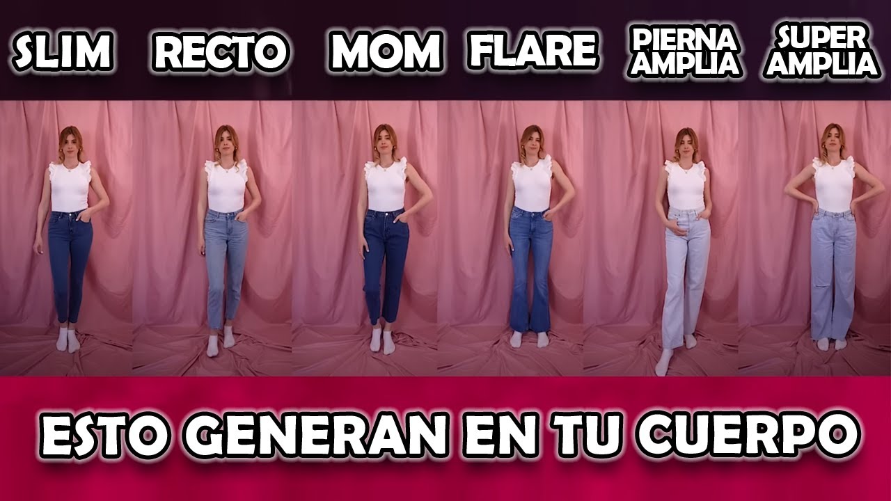 que vaqueros sientan mejor segun tu cuerpo